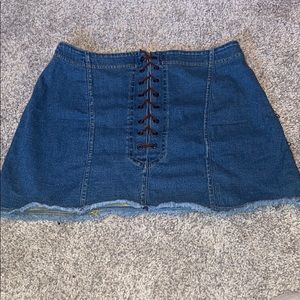 Women’s jean skirt